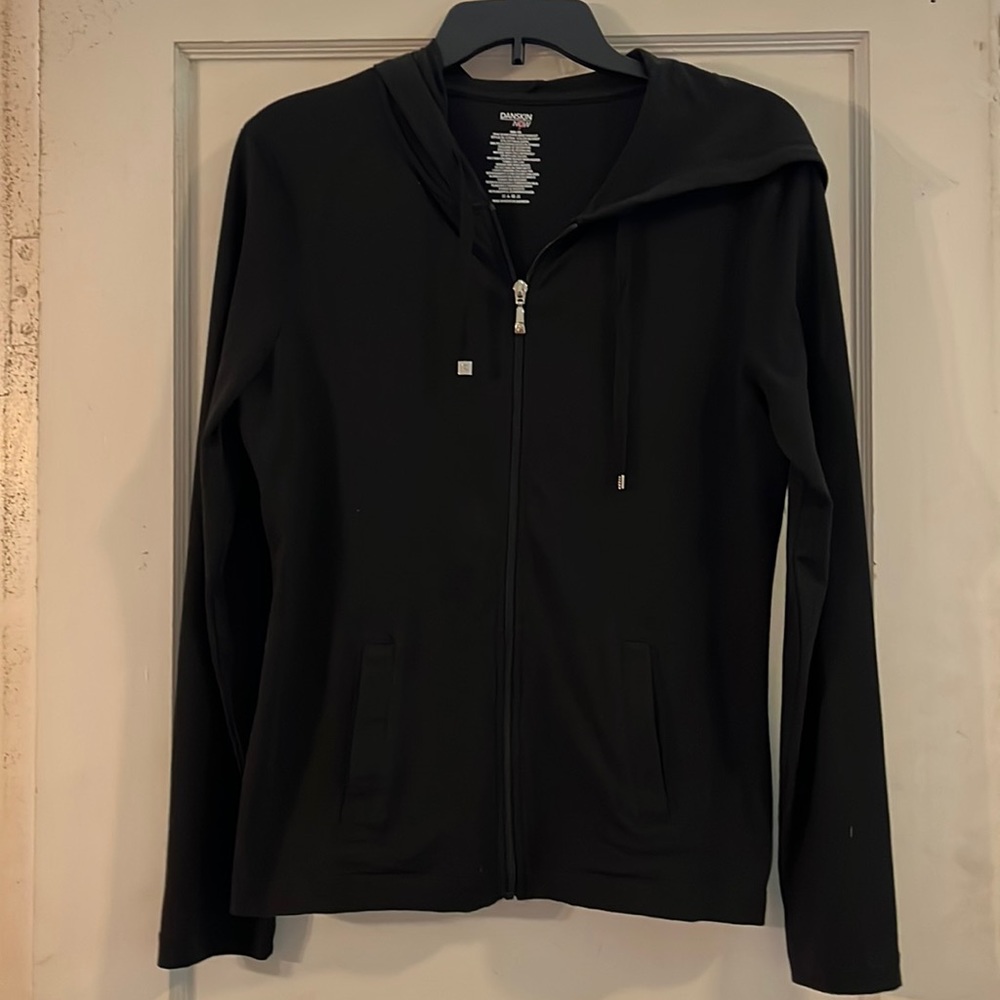 Danskin Now black Zip up hoodie